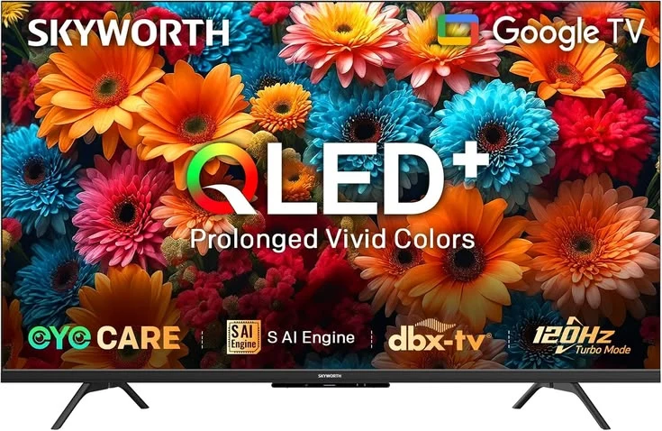 Skyworth 50" 4K QLED Google TV