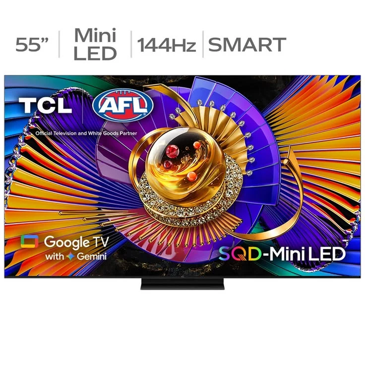 TCL 55" QD-Mini LED Google TV (C6K) - NEW