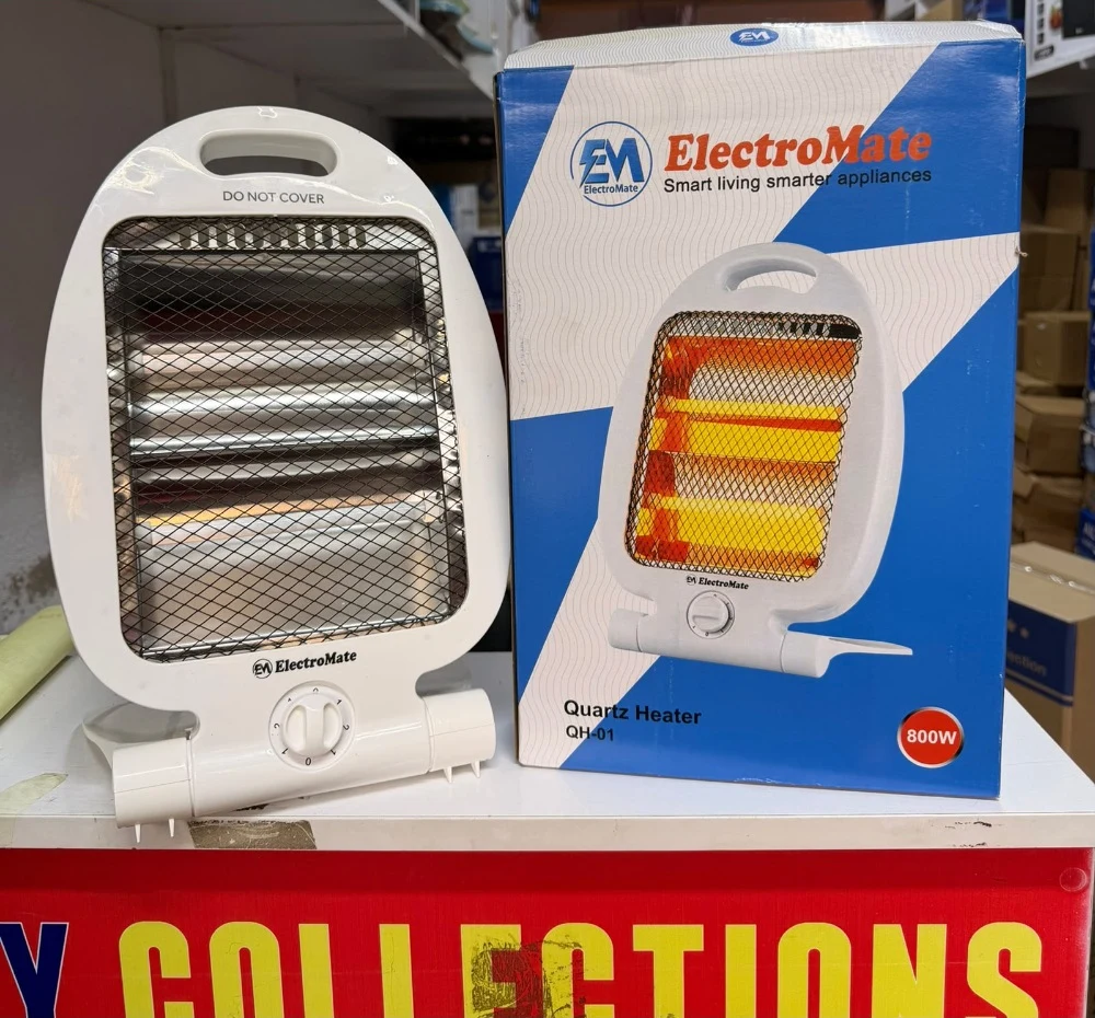 ElectroMate Portable Quartz Room Heater 800W (QH-01)