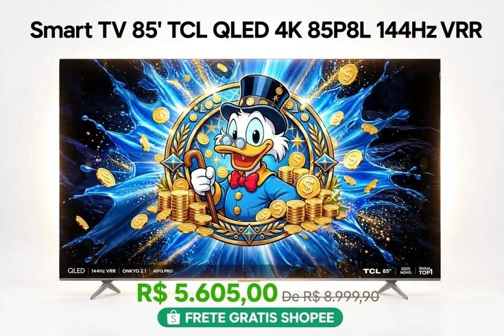 TCL 85" QLED Google TV (P8L)