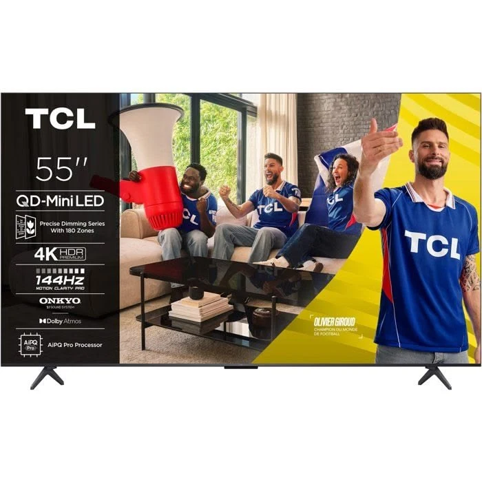 TCL 55" QLED Google TV (P8LK)
